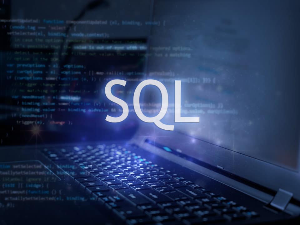 sql écrit en surbrillance