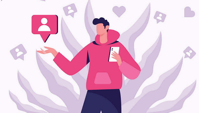 Un utilisateur follower Instagram
